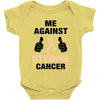 Me Against Uterine Cancer Baby Bodysuit