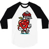 apple a day 3/4 Sleeve Shirt