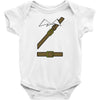 tunic for heroes Baby Bodysuit