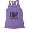 do what you love Racerback Tank