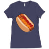 hotdogs on a bun Ladies Fitted T-Shirt