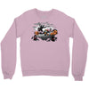 oblivious ninja trick or treat Crewneck Sweatshirt