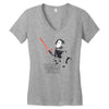 everything is darkness Women's V-Neck T-Shirt