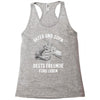 vater und sohn Racerback Tank