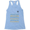 shakin' it is all i know Racerback Tank