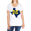 texas for michigan - limited edition Ladies Curvy T-Shirt