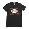 york fright review squad Ladies Fitted T-Shirt