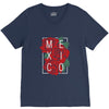 mexico with roses V-Neck Tee