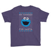 no cookies for santa Youth Tee