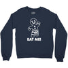 gingerbread man eat me Crewneck Sweatshirt