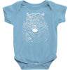 snarling tiger best trending Baby Bodysuit