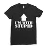 stupid Ladies Fitted T-Shirt