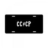 cccp License Plate