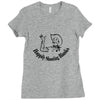 happily shooting blanks Ladies Fitted T-Shirt