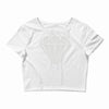 dripping diamond Crop Top