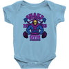 snake mountain gym Baby Bodysuit