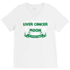 I Love Someone with Liver Cancer to The Moon and Back to Infinity V-Neck Tee