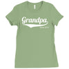 grandpa since 2015 Ladies Fitted T-Shirt