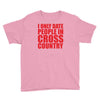 i only date people Youth Tee