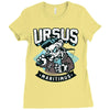 polar bear hunting Ladies Fitted T-Shirt