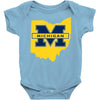 ohio for michigan Baby Bodysuit
