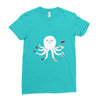 octopus Ladies Fitted T-Shirt