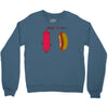 what up dog ketchup hot dog Crewneck Sweatshirt