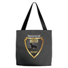 protected by boxer security Tote Bags