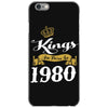 kings are born in 1980 iPhone 6/6s Case