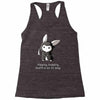 grim bunny Racerback Tank