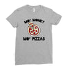 mo money mo pizzas 1 Ladies Fitted T-Shirt
