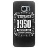 vintage made in 1950 perfectly aged a living legend Samsung Galaxy S7 Edge