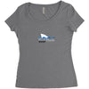 Cool Shark Women's Triblend Scoop T-shirt