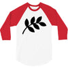daun hitam 3/4 Sleeve Shirt