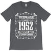 vintage made in 1952 perfectly aged a living legend T-Shirt