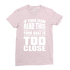 this is perfect for lake days! Ladies Fitted T-Shirt