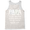 I Love you Papa Tank Top