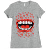 crazy laughter Ladies Fitted T-Shirt