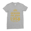 queens are born in 1958 Ladies Fitted T-Shirt