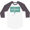 louder than words 3/4 Sleeve Shirt