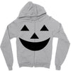 face pumpkin Zipper Hoodie