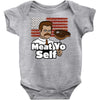 meat yo self! Baby Onesie