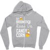 candy corn Zipper Hoodie