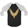 Maverick Gold Print 3/4 Sleeve Shirt