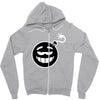 smile bomb Zipper Hoodie