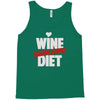 wine diet challenge accepted Tank Top