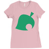 animal crossing tribute ladies Ladies Fitted T-Shirt