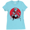 pretty guardian sumi e Ladies Fitted T-Shirt
