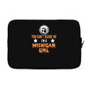 michigan girl Laptop sleeve