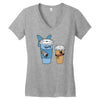 think of a wonderful thought Women's V-Neck T-Shirt